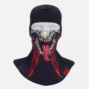Skull Ghost Ski Full Face Mask Balaclava Bandana Breathable Neck Gaiter Scarf